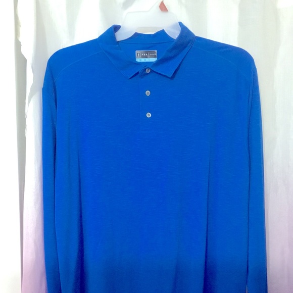 PGA TOUR LONG SLEEVE GOLF TEE - Picture 1 of 3